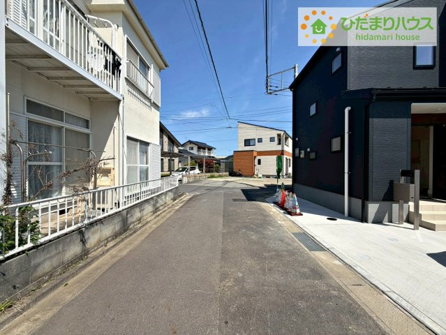 日立市東多賀町3期　新築戸建　1号棟の前面道路含む現地写真|今から見たいも大歓迎！お気軽にお問い合わせください☆彡
