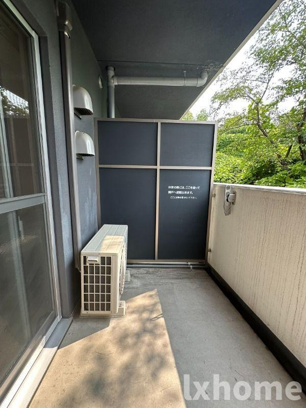 ﾆｭｰｻﾝﾗｲｽﾞ南春日丘のバルコニー|開放的で明るい空間を演出してくれるバルコニーです