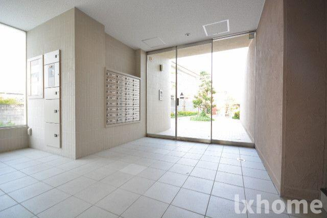 ﾆｭｰｻﾝﾗｲｽﾞ南春日丘のロビー|毎日通るロビーはこのようになっています