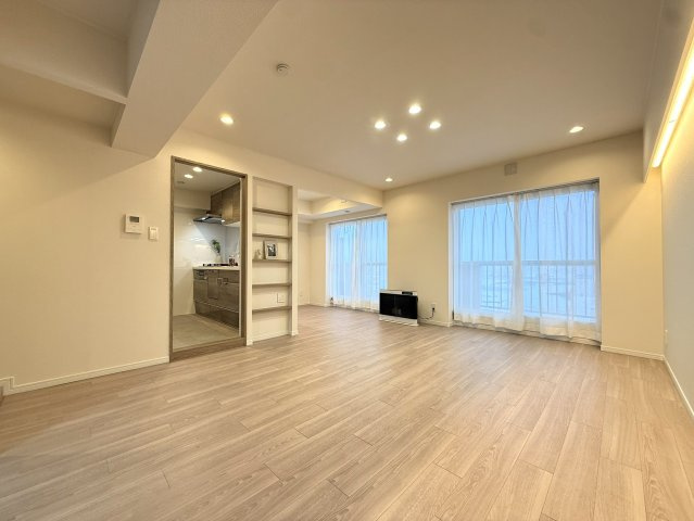 サーム北七条の居間・リビング