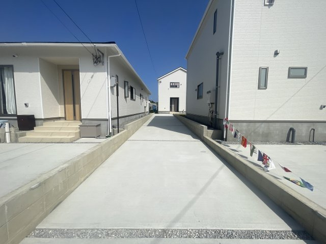 南城市佐敷冨祖崎　第7（全4棟）3号棟の外観|3号棟　駐車4台可♪EV車充電設備付き♪