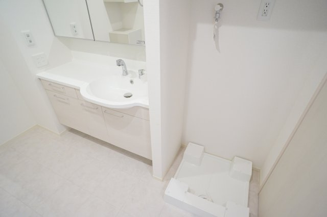 D-room中州の洗面所