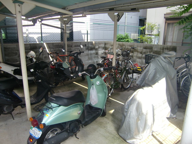 セントラルプラザ六甲の地図|バイク置場