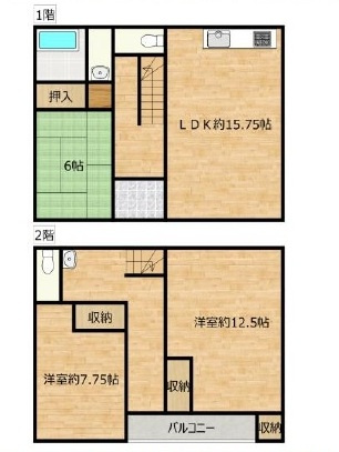 中古戸建　深谷市西島12-17（期間限定現況販売）の間取り