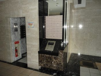 アルファステイツ勝山通り　3階のセキュリティ