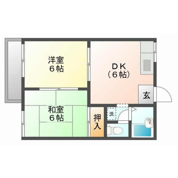 コートビレッジ藤山台の間取り