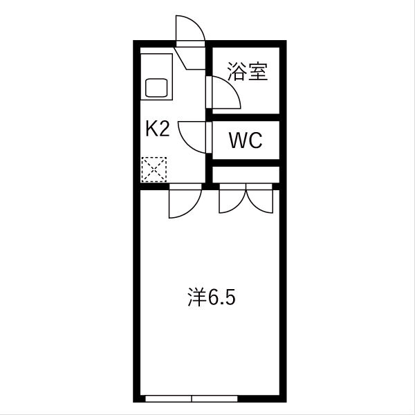 ハイツ朋の間取り