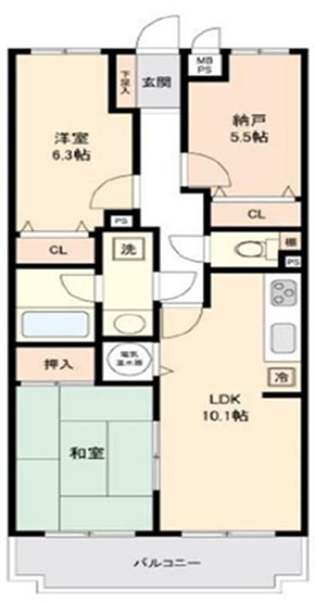 【間取り】 | □■ライオンズマンション本厚木第2■□