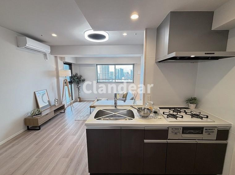 フェルクルールプレスト三ノ輪駅前のキッチン|ドキドキの新生活も、安心してスタート。ぴったりの住まいを見つけませんか？クランディアが一緒に住まい選びをサポートします‼　まずは、お気軽にお問合せください　＃クランディア