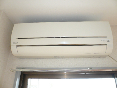 【設備】 | グリーンハイツ第２わたや | エアコン
※同物件、別のお部屋の写真です。