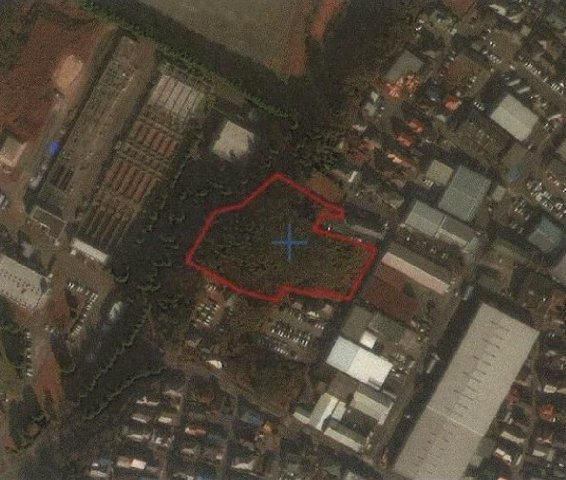 事業用土地　小山市外城の外観