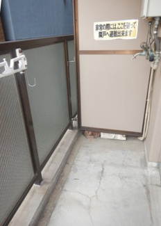 【バルコニー】 | ラ・ビスタ | ※同間取りの参考写真です