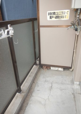 【バルコニー】 | ラ・ビスタ | ※同間取りの参考写真です