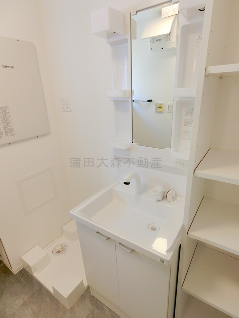 KANOA池上の洗面所