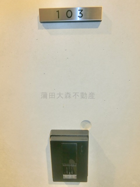 KANOA池上の玄関