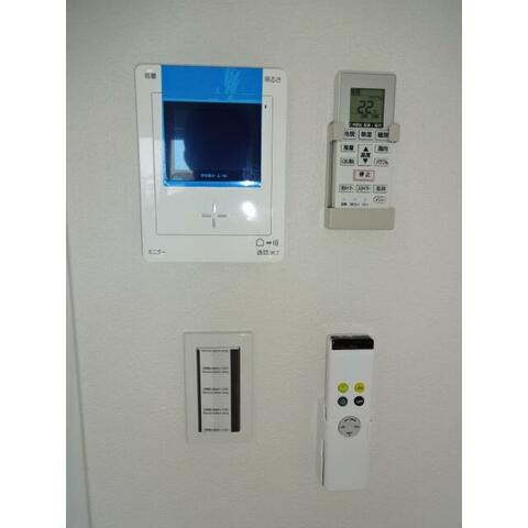 山手ビューハイムのセキュリティ|モニター付きインターホンでセキュリティ安心♪