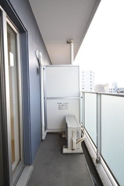 カレント今池のバルコニー