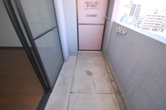 エル片野Ⅱのバルコニー