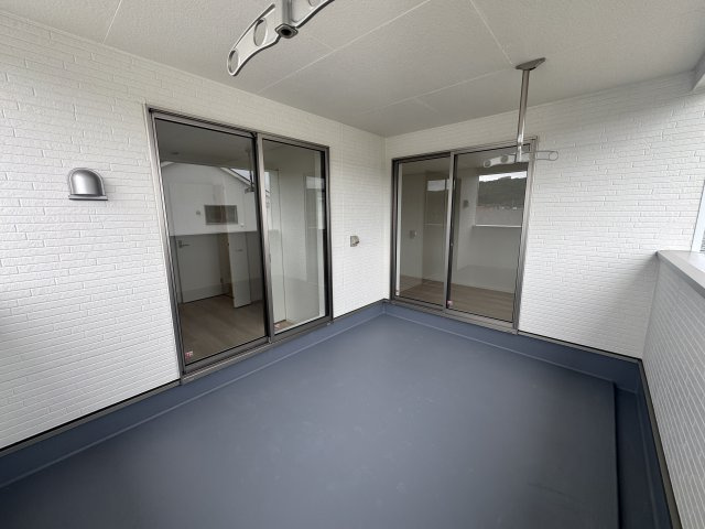 南城市佐敷冨祖崎　第7（全4棟）ラスト4号棟のバルコニー|4号棟　ルーフバルコニー♪