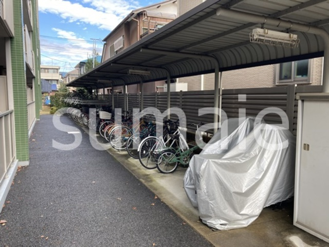 アリエさいたま新都心のその他共用部分|敷地内駐輪場。