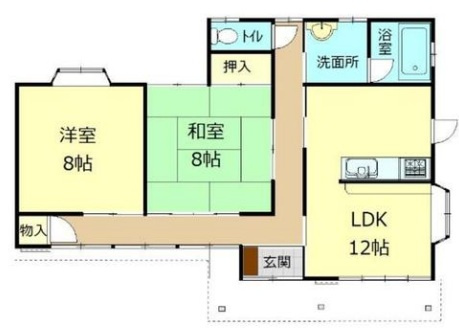 【中古戸建】太田市鳥山上町の間取り|■間取り図｜敷地面積：247.79㎡（約74.95坪）建物面積：70.38㎡（約21.28坪）