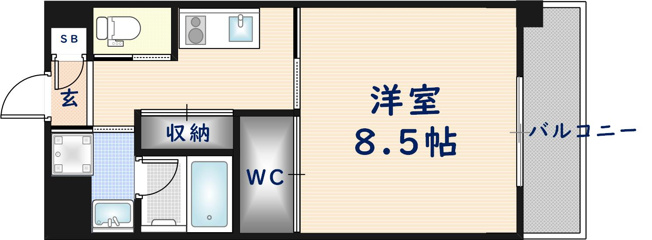 【間取り】 | PHOENIX Clove　Tomoi