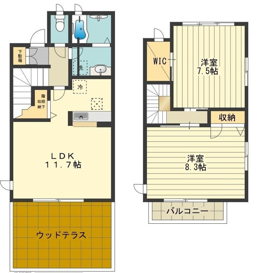 【間取り】 | グランメール昭島Ｈ