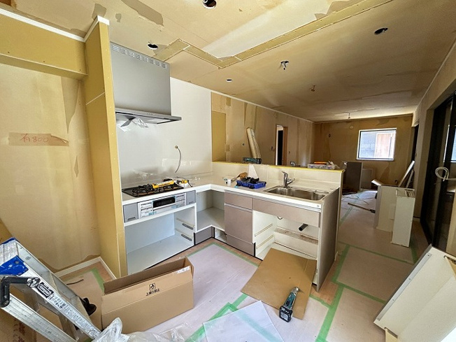 【キッチン】 | アトムセレクト　鎌ケ谷市東鎌ヶ谷2丁目中古戸建 | キッチン　4月19日時点の写真になります