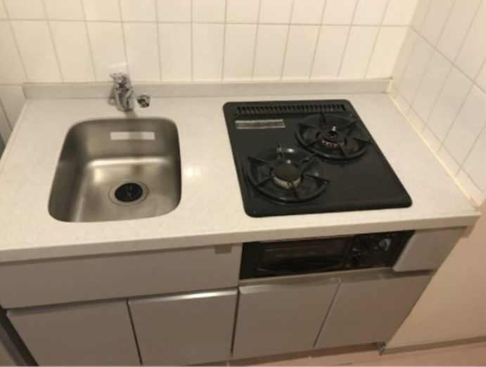 墨田区両国２丁目の賃貸マンションのキッチン