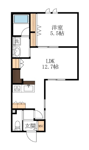 Grandluxeの間取り
