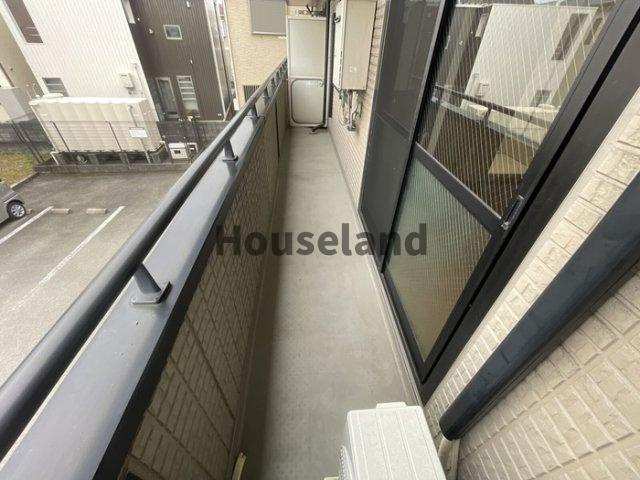 ファースト西浜のバルコニー