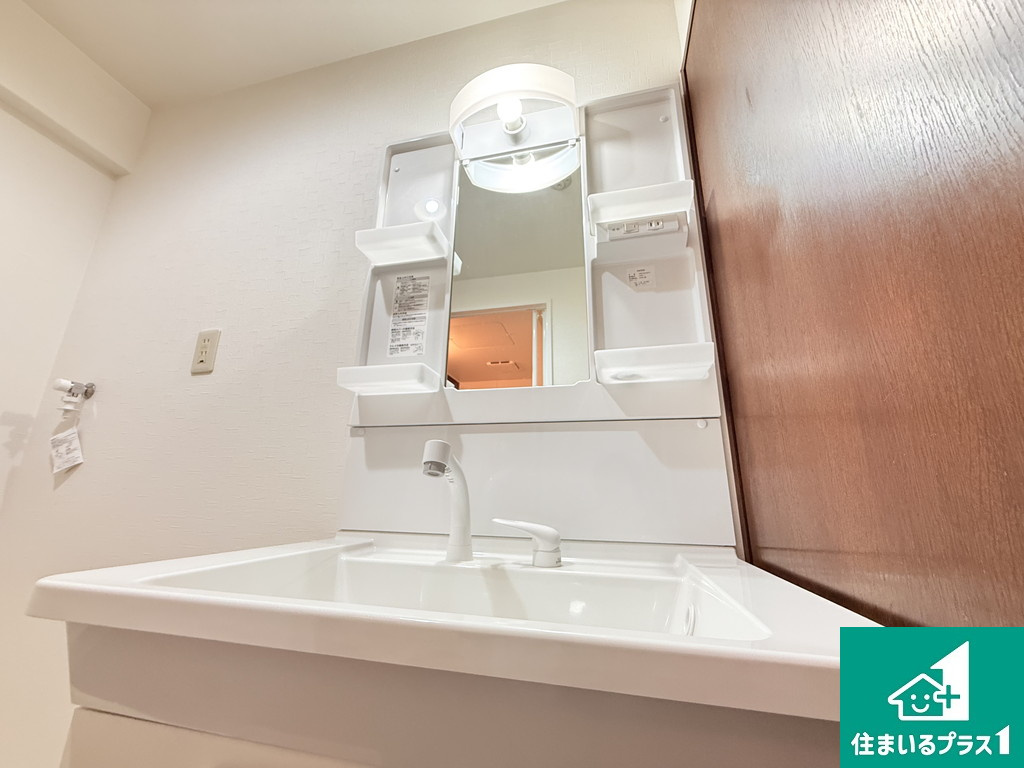 シャルマンフジ堺北の独立洗面台