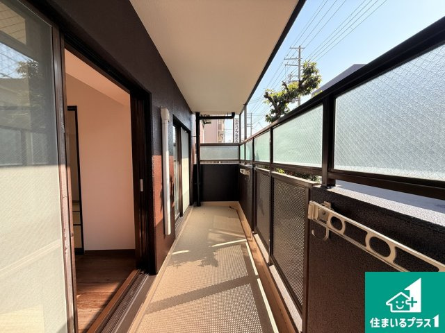 シャルマンフジ堺北のバルコニー