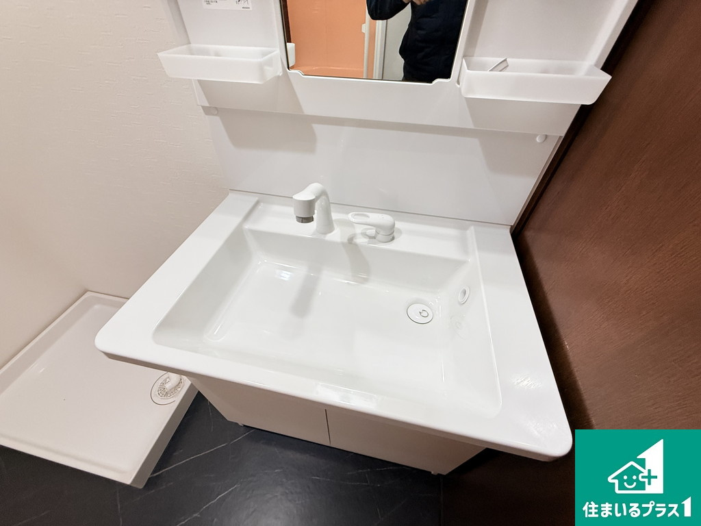 シャルマンフジ堺北の独立洗面台