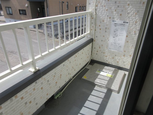 スピカⅡのバルコニー