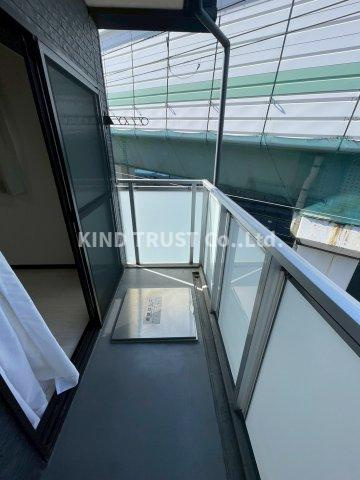 レオネクストアブリール天満のバルコニー|開放的で明るい空間を演出してくれるバルコニーです