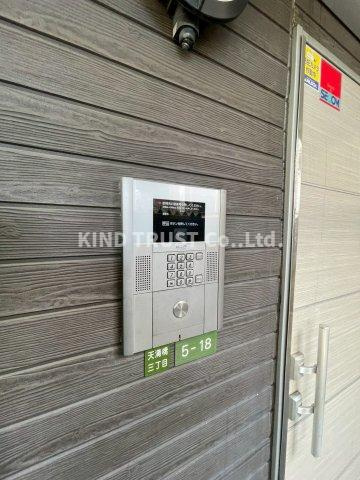 レオネクストアブリール天満のセキュリティ