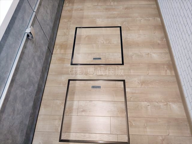 【構造・工法・仕様】 | 坂戸市関間 | 日用品の整理に便利な床下収納付き
