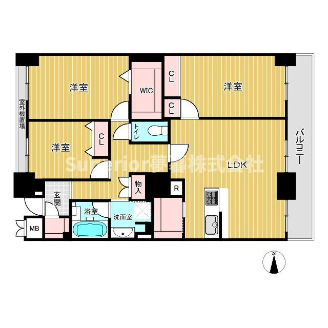 【中古マンション】ファーストタワー大津MARY