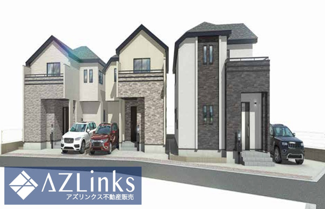 【外観】 | 千葉市稲毛区穴川２丁目全３棟【現地販売】