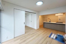 東陽町ハイホームA棟のバルコニー