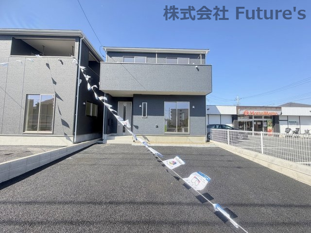 三郷市早稲田6丁目　新築戸建　全4棟　1号棟の外観|◆2026年2月完成の全4棟新築戸建◆カースペース並列2台可能◆