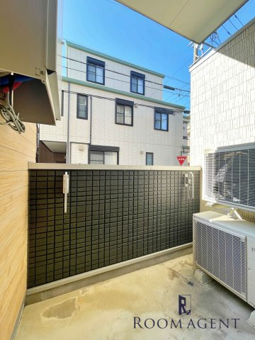 ハーモニーテラス御器所のバルコニー