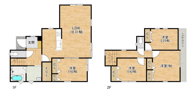 ファーストタウン下滝野　2号棟