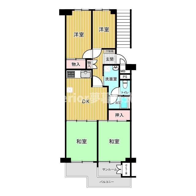 【中古マンション】エバーグリーンにおの浜