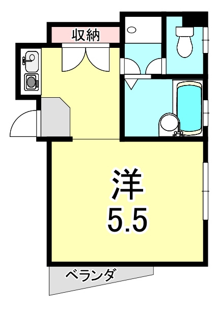 ニシオカマンションの間取り