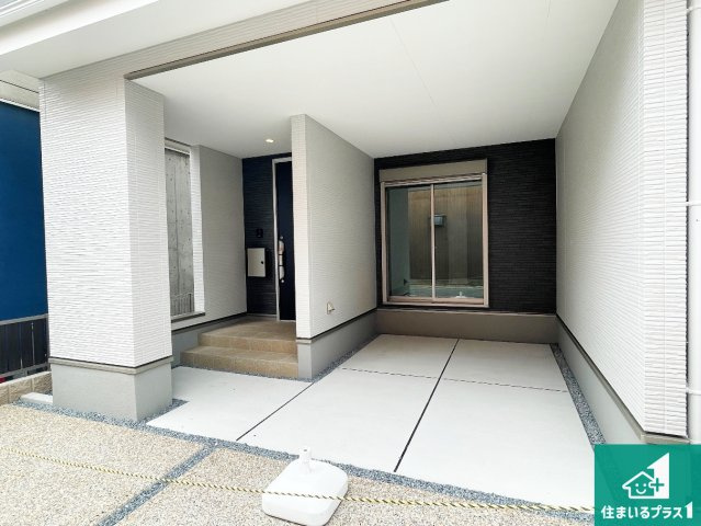 京都市上京区戍亥町　第1期　新築一戸建ての駐車場|駐車スペース！散水栓があるので、こまめに愛車を洗えます！