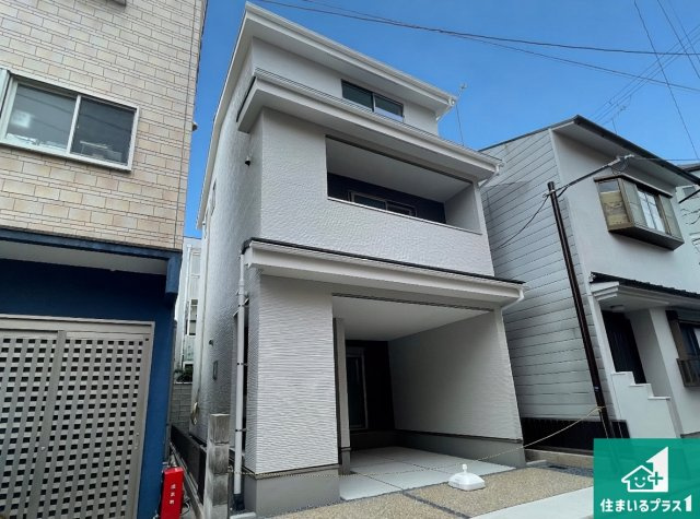 京都市上京区戍亥町　第1期　新築一戸建ての外観|お客様に長く安心して住んでいだだける事にこだわった家づくり！住んでからのアフターサービスにもしっかりと取り組んでいます！