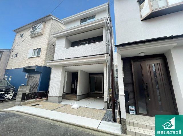 京都市上京区戍亥町　第1期　新築一戸建ての外観|お客様に長く安心して住んでいだだける事にこだわった家づくり！住んでからのアフターサービスにもしっかりと取り組んでいます！