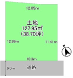 大津市唐崎4丁目4-36　売土地の画像